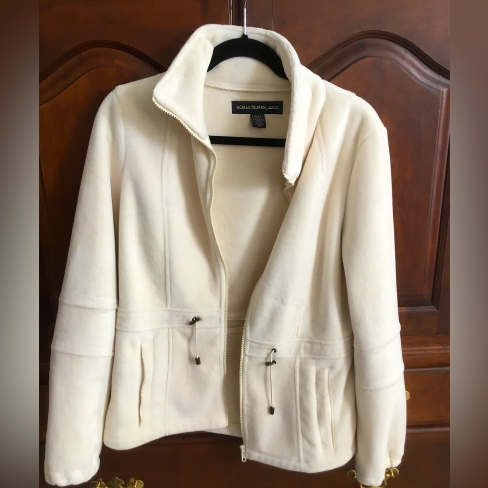 Kristen Blake white jacket Size M